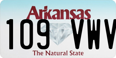 AR license plate 109VWV