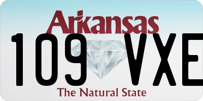 AR license plate 109VXE
