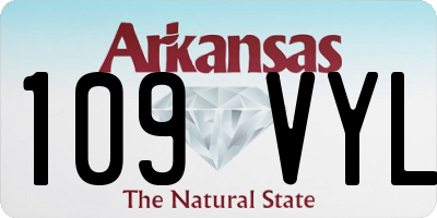 AR license plate 109VYL