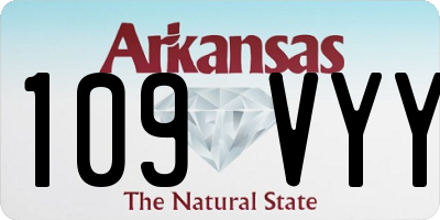 AR license plate 109VYY