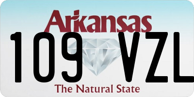 AR license plate 109VZL