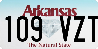 AR license plate 109VZT