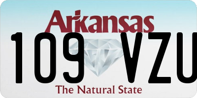 AR license plate 109VZU