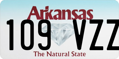 AR license plate 109VZZ