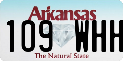 AR license plate 109WHH
