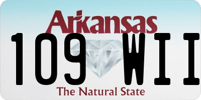 AR license plate 109WII