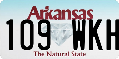 AR license plate 109WKH