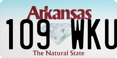 AR license plate 109WKU