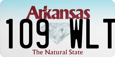 AR license plate 109WLT