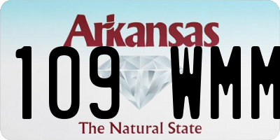 AR license plate 109WMM