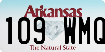AR license plate 109WMQ