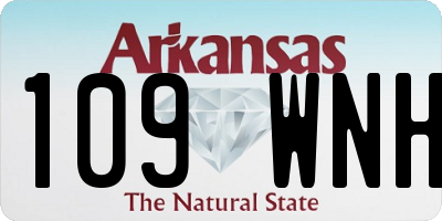 AR license plate 109WNH