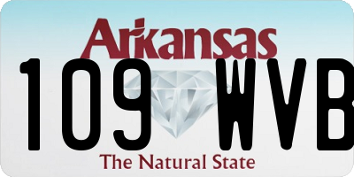 AR license plate 109WVB