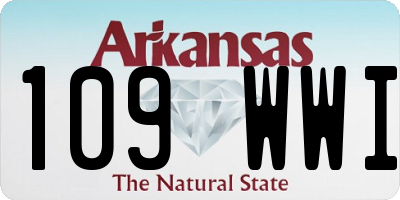 AR license plate 109WWI