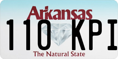 AR license plate 110KPI