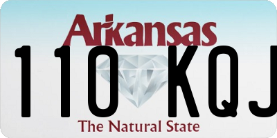 AR license plate 110KQJ