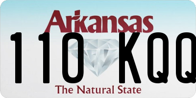 AR license plate 110KQQ