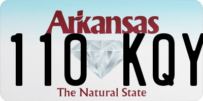 AR license plate 110KQY