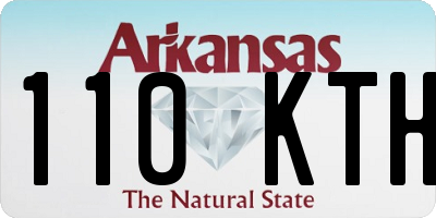 AR license plate 110KTH