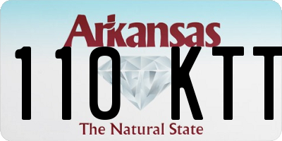 AR license plate 110KTT