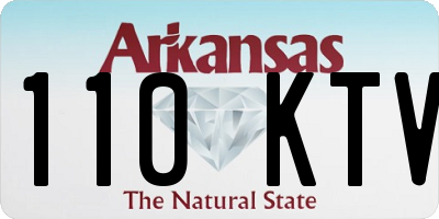 AR license plate 110KTV