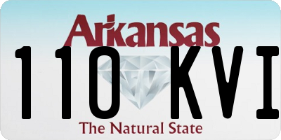 AR license plate 110KVI