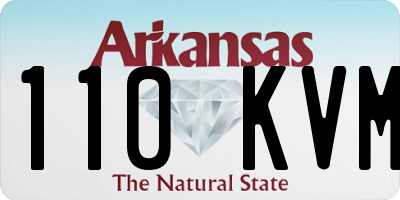 AR license plate 110KVM