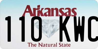 AR license plate 110KWC