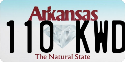 AR license plate 110KWD