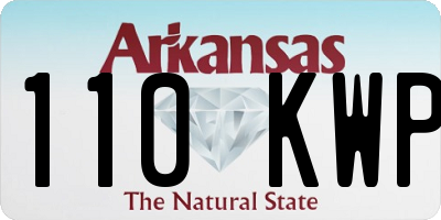 AR license plate 110KWP