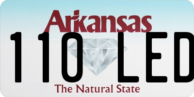 AR license plate 110LED