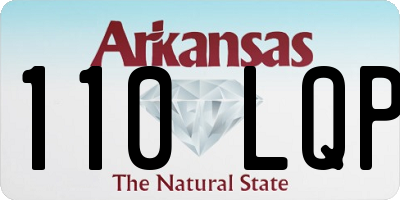 AR license plate 110LQP