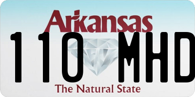 AR license plate 110MHD