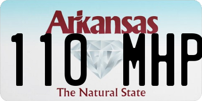 AR license plate 110MHP