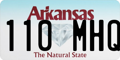 AR license plate 110MHQ