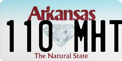 AR license plate 110MHT
