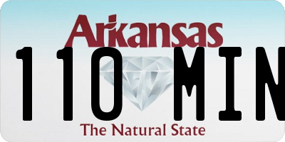 AR license plate 110MIN
