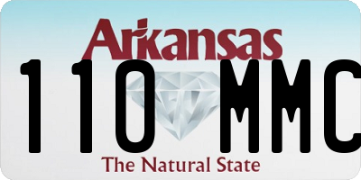 AR license plate 110MMC