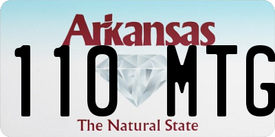 AR license plate 110MTG