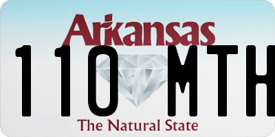 AR license plate 110MTH