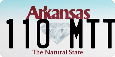 AR license plate 110MTT