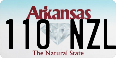 AR license plate 110NZL
