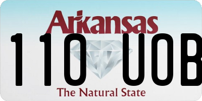 AR license plate 110UOB