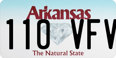 AR license plate 110VFV
