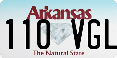 AR license plate 110VGL