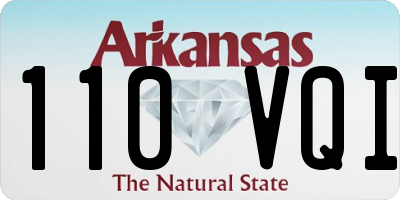 AR license plate 110VQI