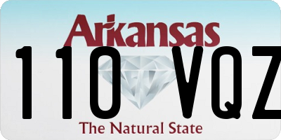 AR license plate 110VQZ