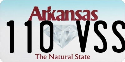 AR license plate 110VSS