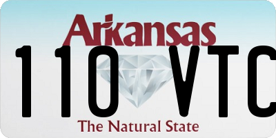 AR license plate 110VTC