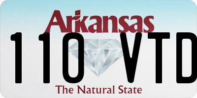 AR license plate 110VTD